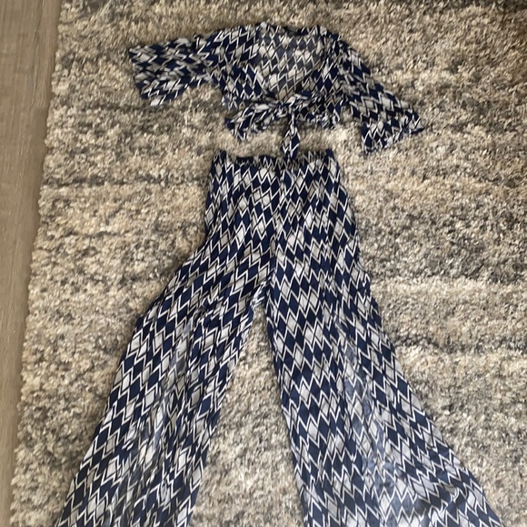 Pants - Two Piece Pant Set